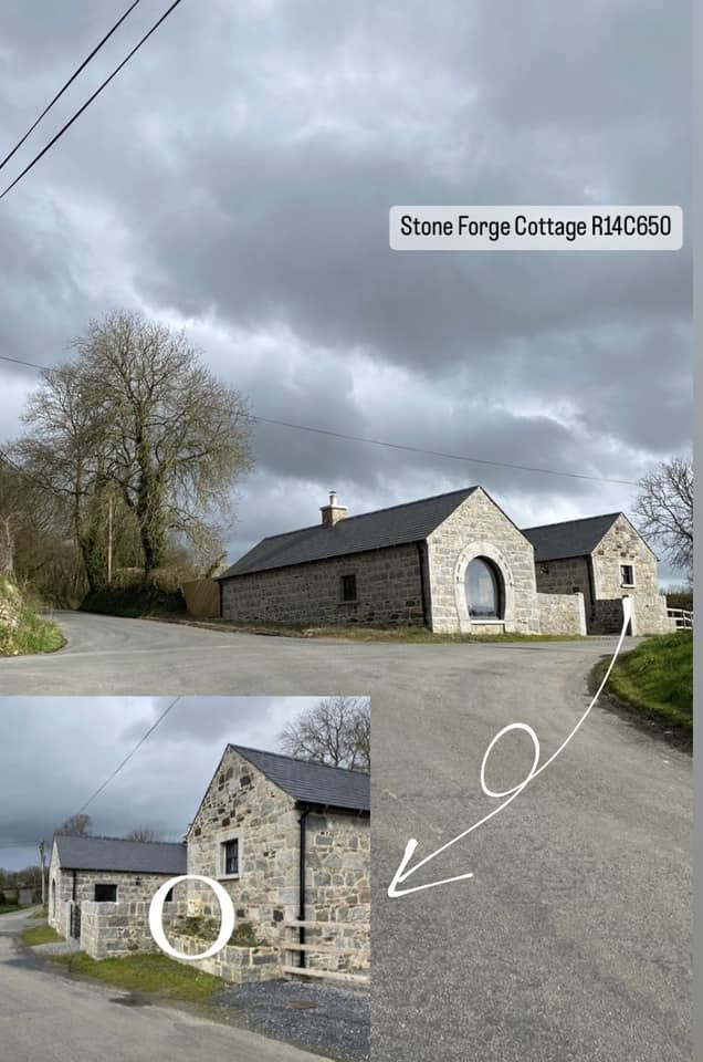 Emergency AED Stone Forge cottage,